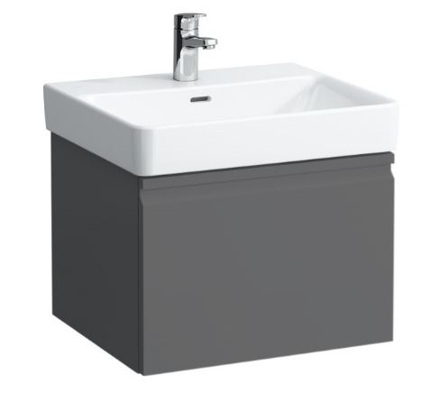 Vanity unit, 1 drawer, matches washbasin 818959 - GRAPHITE