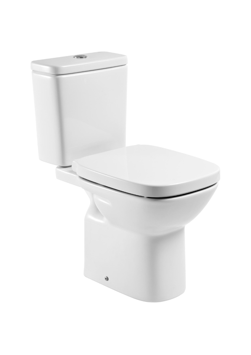 SQUARE - Debba Close Coupled WC with Complete Toilet 