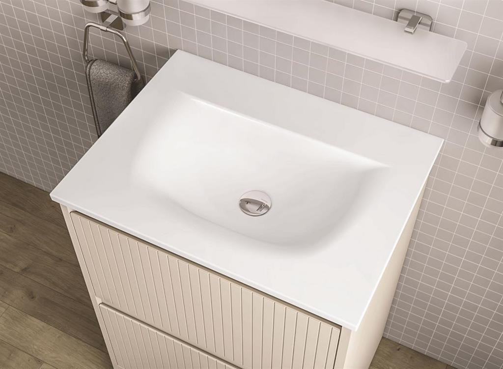 Universal 600mm Basin with No Tap Holes