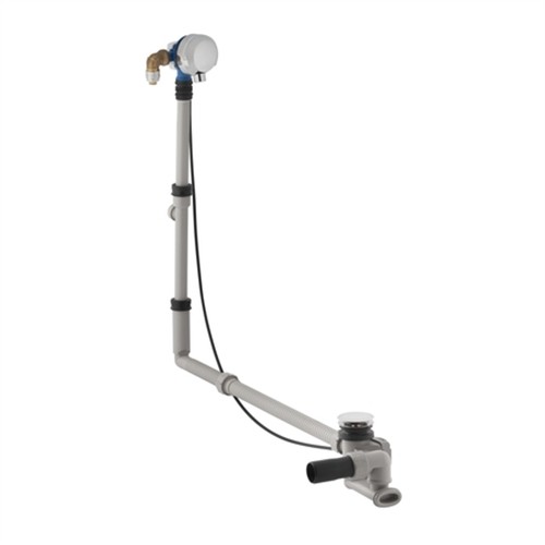 Geberit Bath Trap Overflow and Pop Up Waste and Filler For Large Baths-Chrome