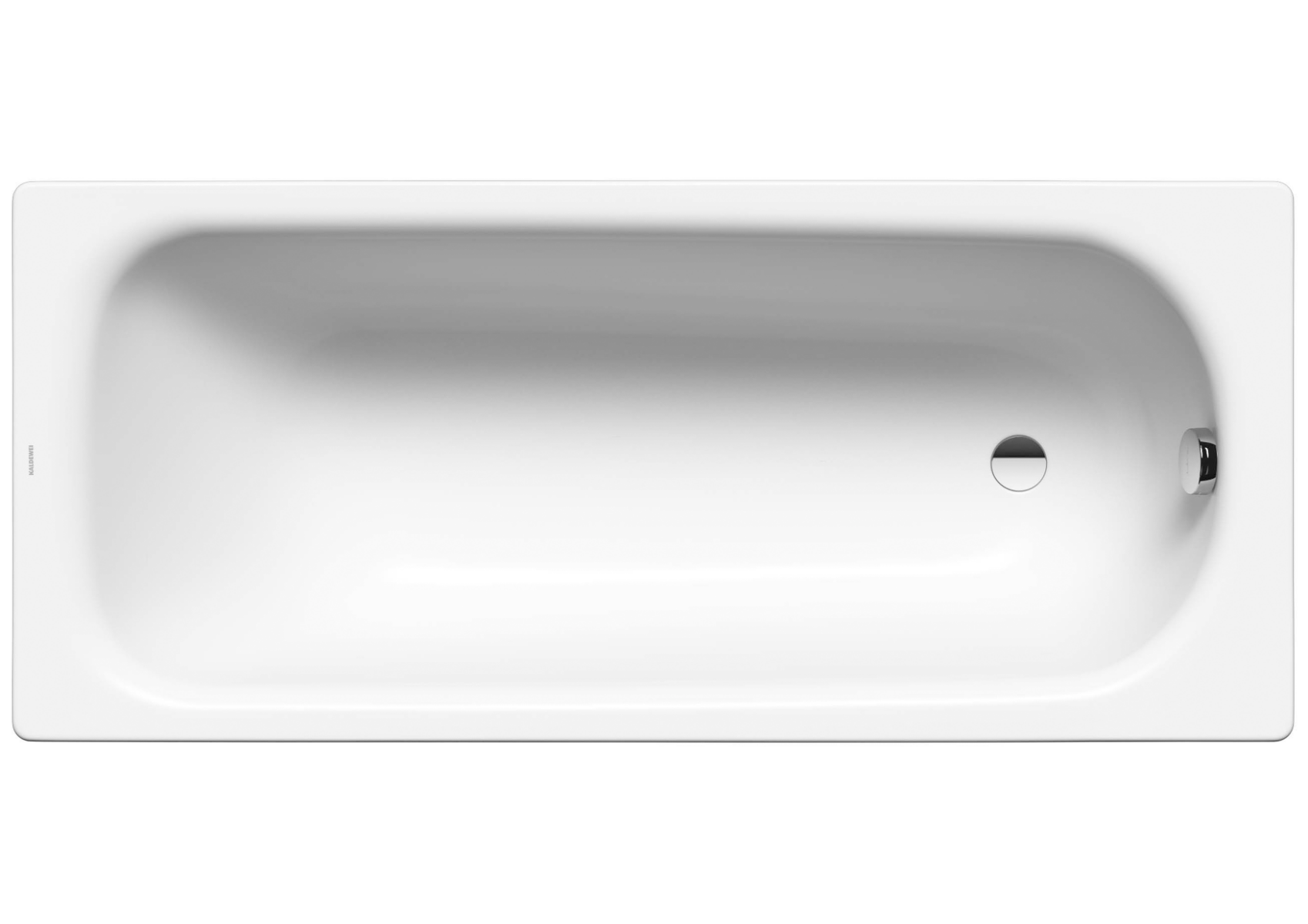 Kaldewei Saniform Plus 1500 x 700mm Bath - White - No Tap Hole (excl. feet)
