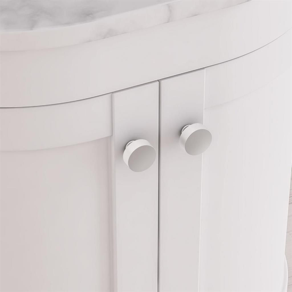 Lucerne Smooth Knob Handle Chrome