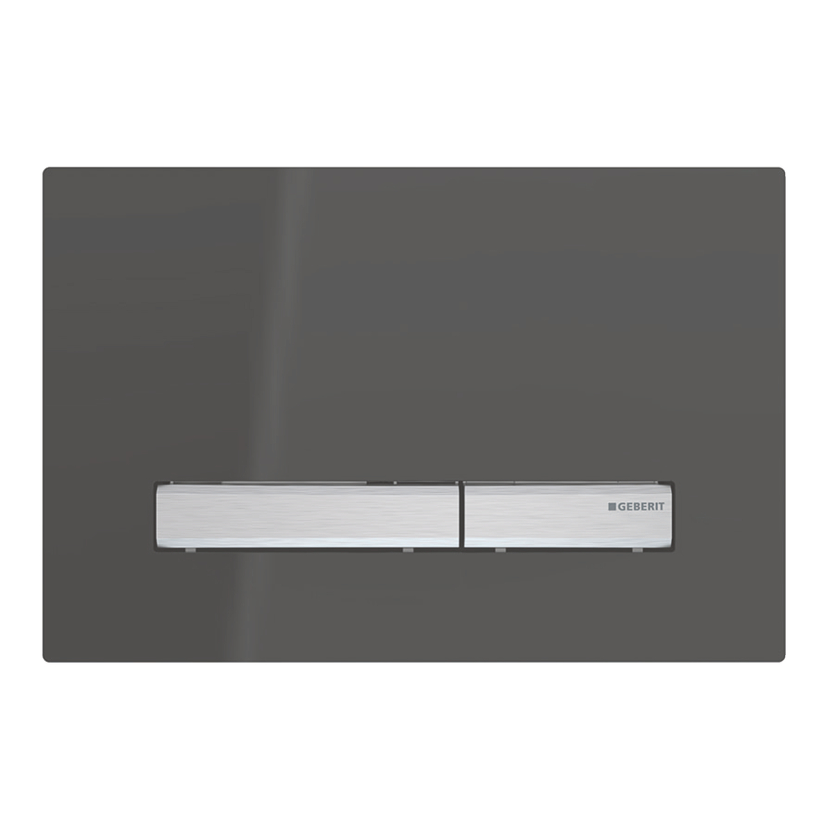 Sigma50 flush plate for dual flush - Black