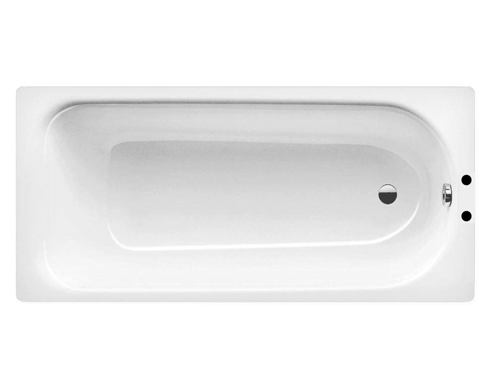 Kaldewei Eurowa 1600 x 700mm Steel Bath - 2 Tap Hole (excl. feet)