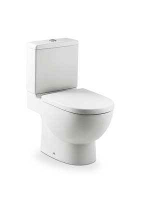 Roca Meridian-N Close Coupled WC & Soft Close Seat
