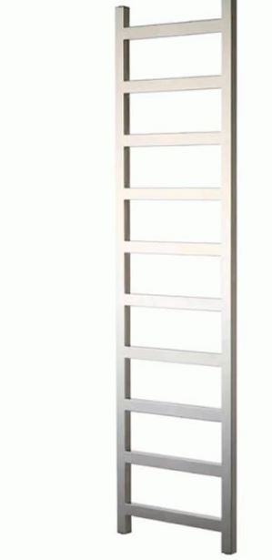 Radox Eros 1750mm x 500mm Heated Towel Rail in Chrome Output (BTU) 1888