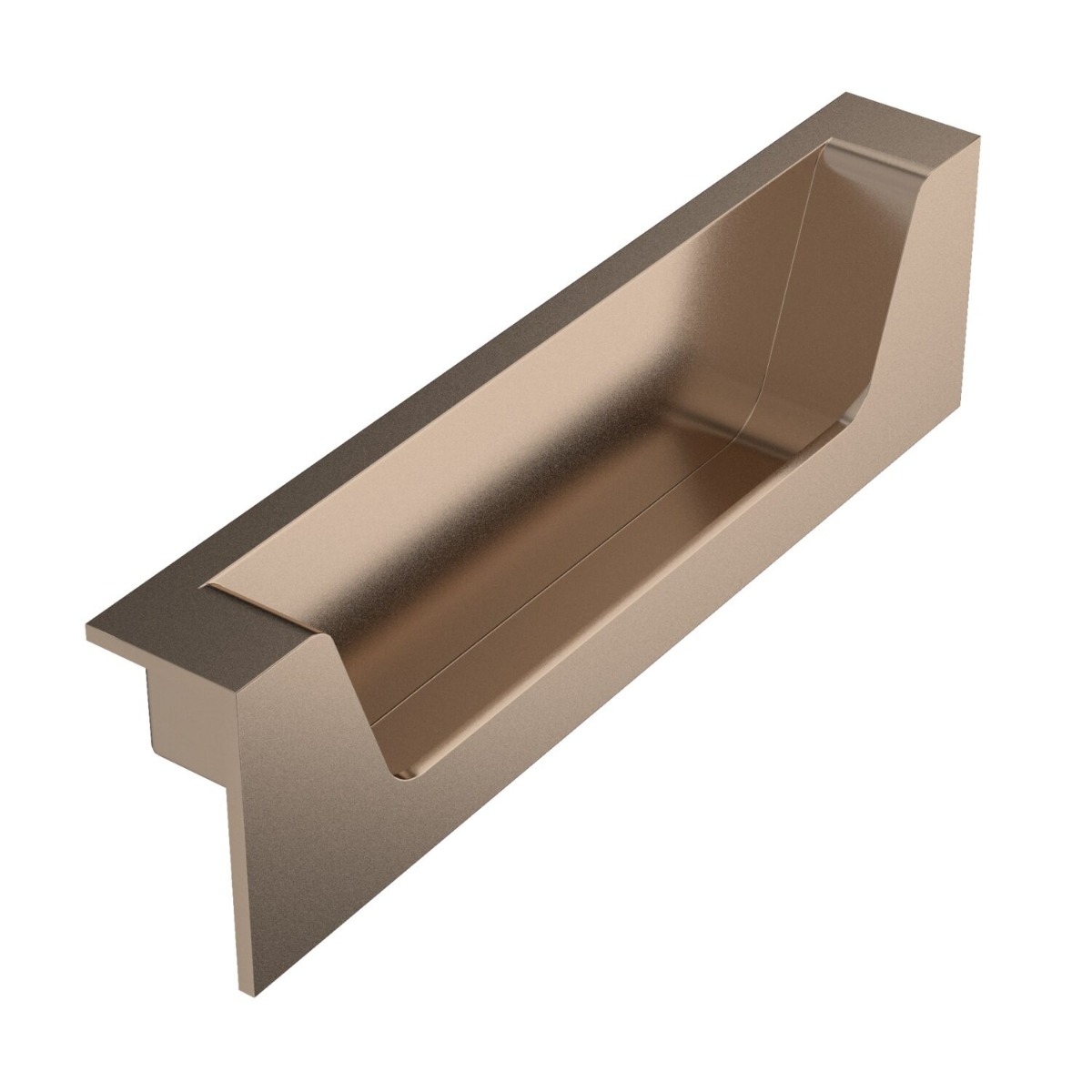 Corola Handle Pair Brushed Bronze