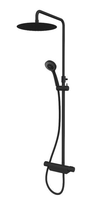 Aqualisa- Midas 220 Shower Column- Matt Black