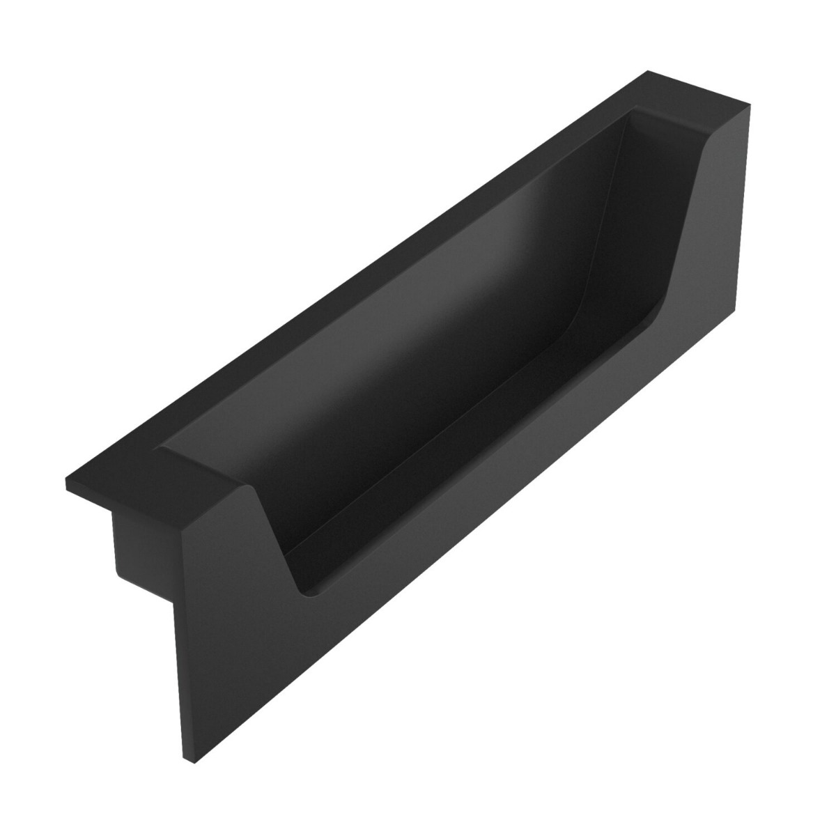 Corola Handle Pair Brushed Gunmetal