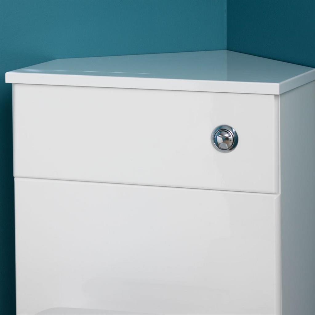 Oslo corner unit lid White
