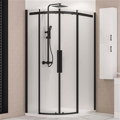 ShowerSculpt LH Offset Quadrant 1100x900mm MB