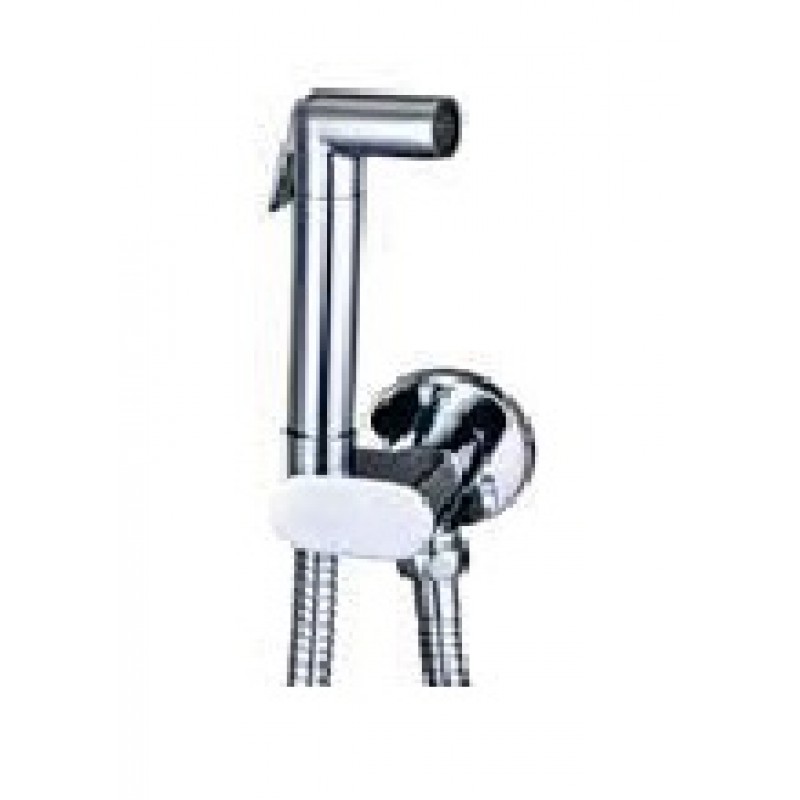 Luxury douche kit with on/off angle valve with holder and hose. (2101)