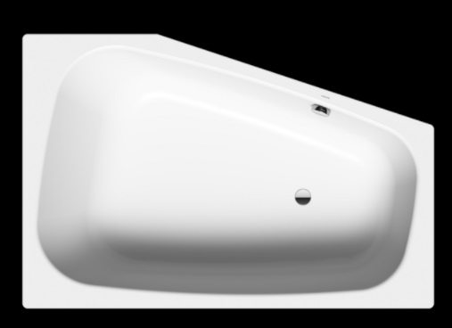 PLAZA DUO LEFT ALPINE WHITE 1800x1200x430