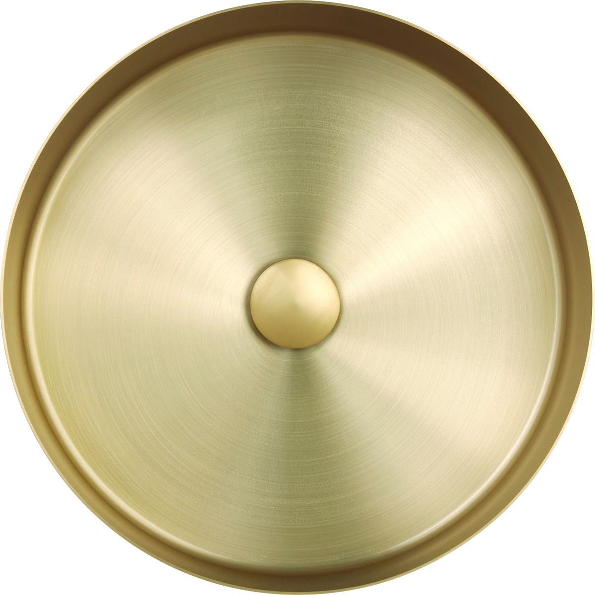 VOS Brushed Brass Grade 316 Stainless Steel Counter Top Basin
