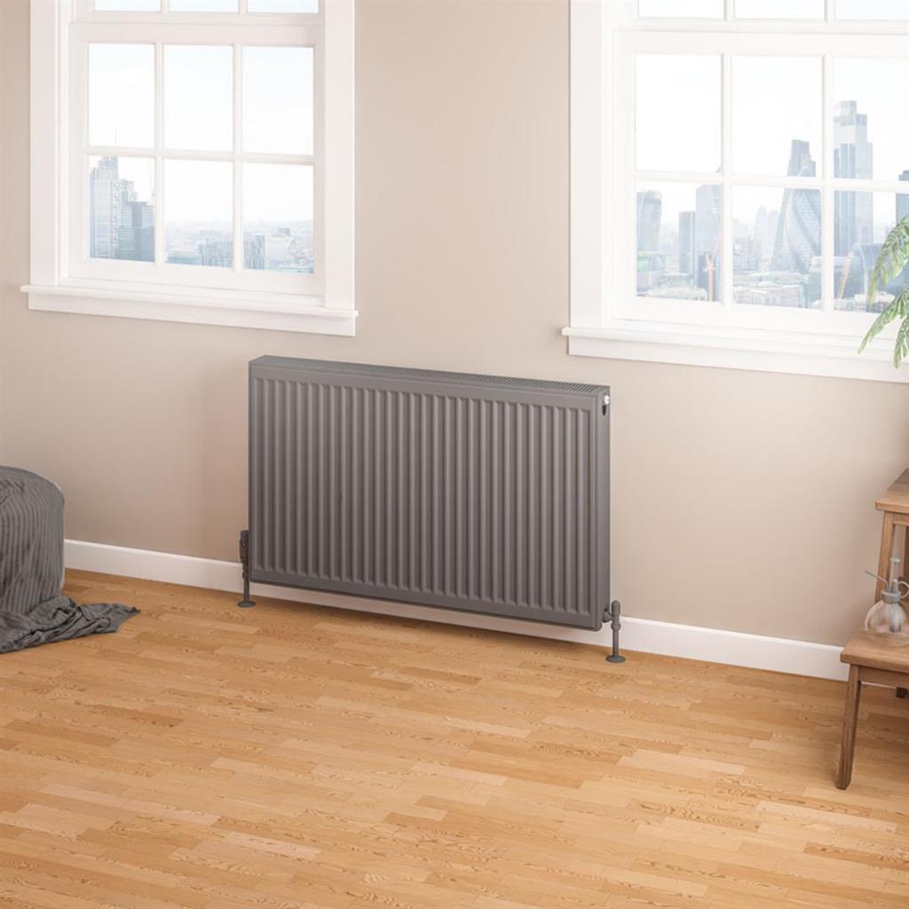 Type 22 Compact Panel Radiator 600 x 1000 Matt Anthracite