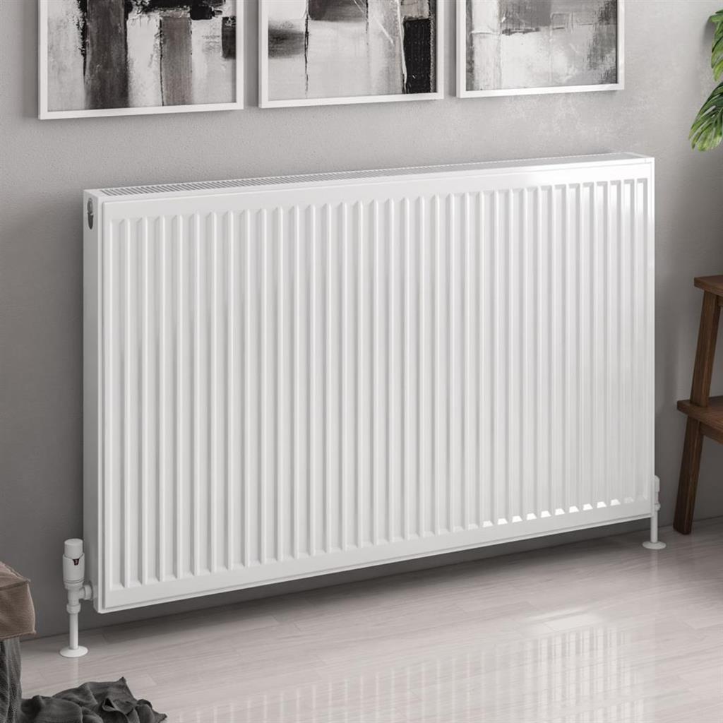 Type 22 Compact Panel Radiator 750 x 1200 Gloss White