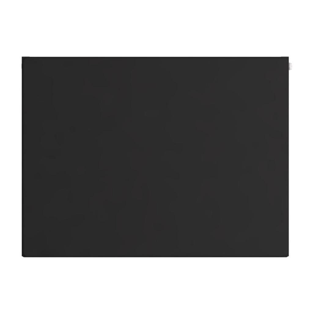 Flat Cover Plate 600 x 800 Matt Black