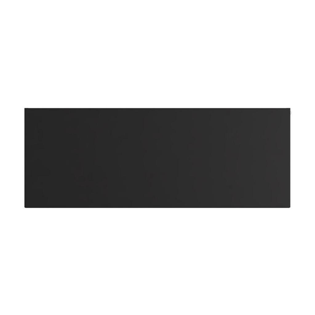 Flat Cover Plate 600 x 1600 Matt Black