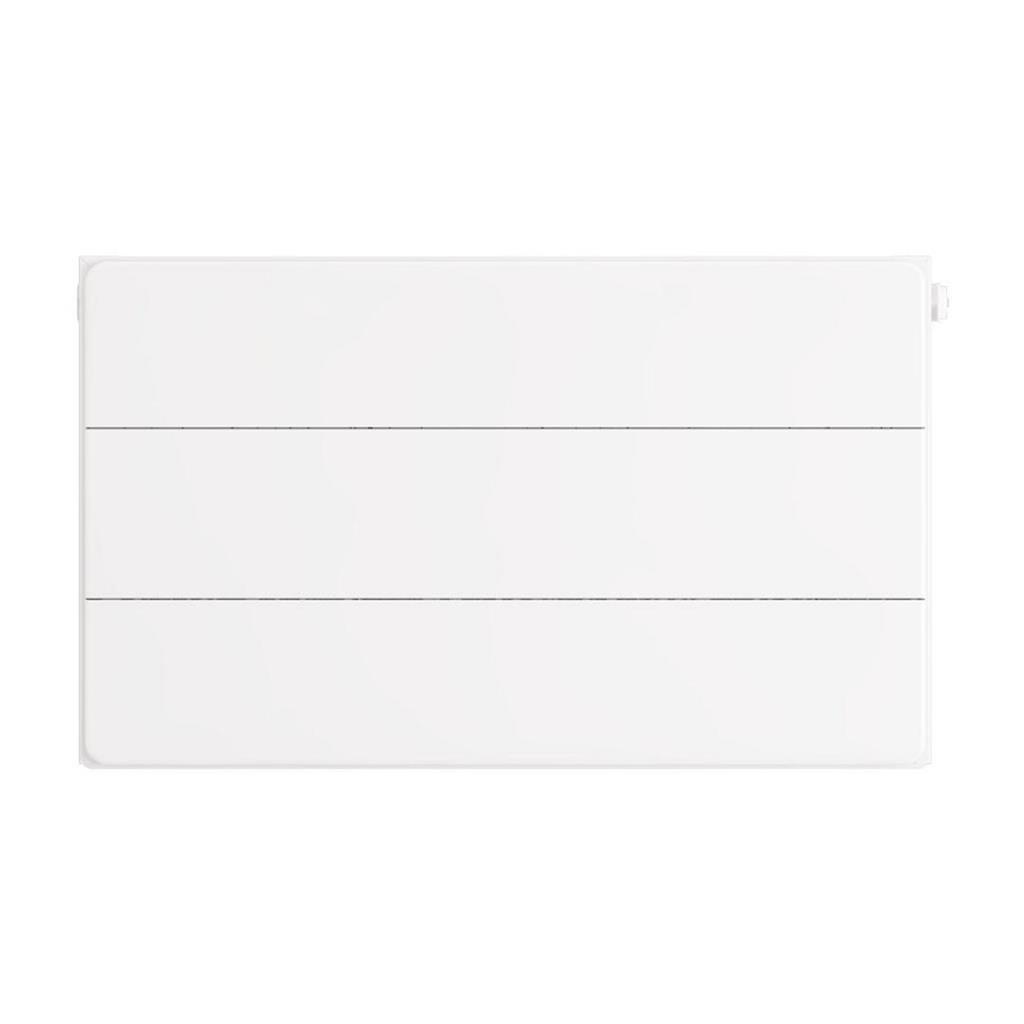 Flat Cover Plate with Lines 300 x 500 Gloss White