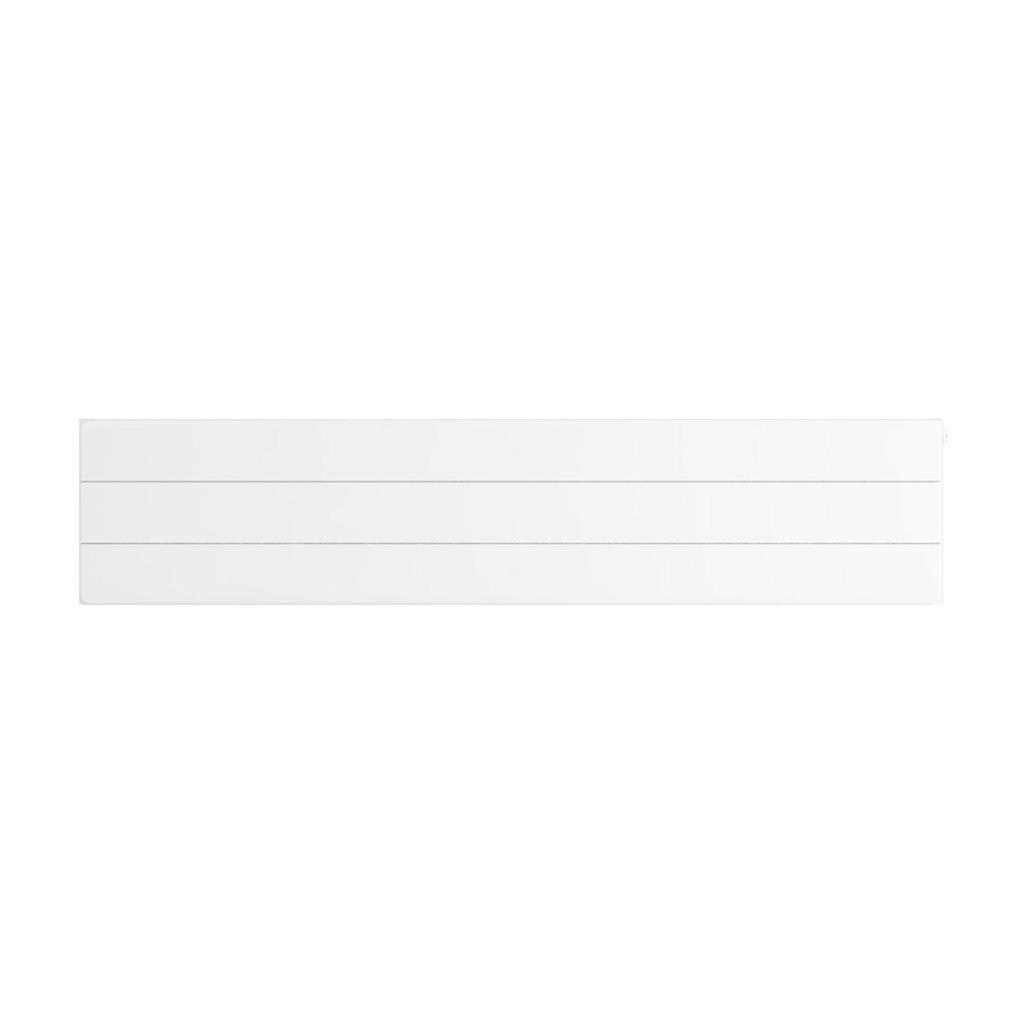Flat Cover Plate with Lines 300 x 1400 Gloss White