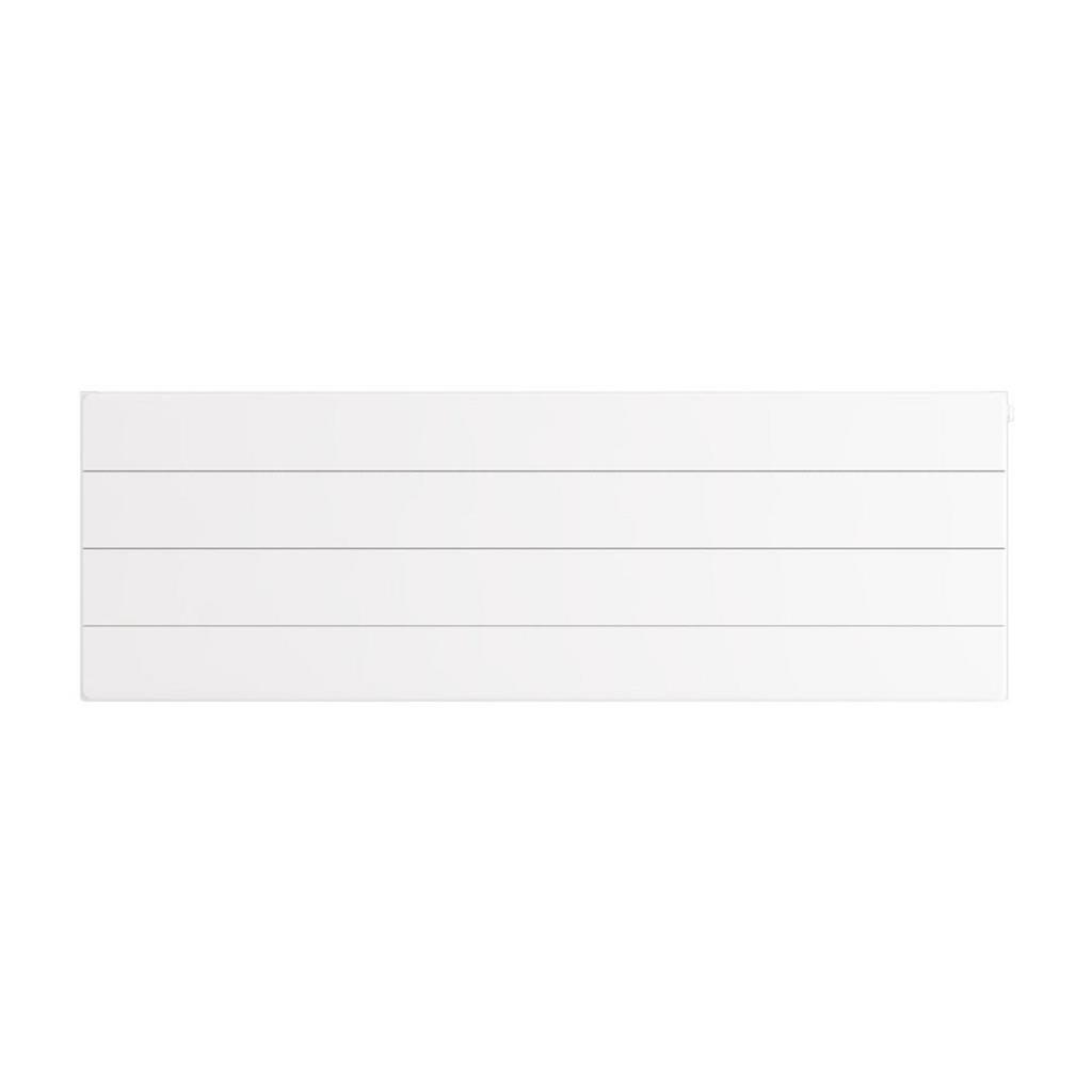Flat Cover Plate with Lines 400 x 1200 Gloss White