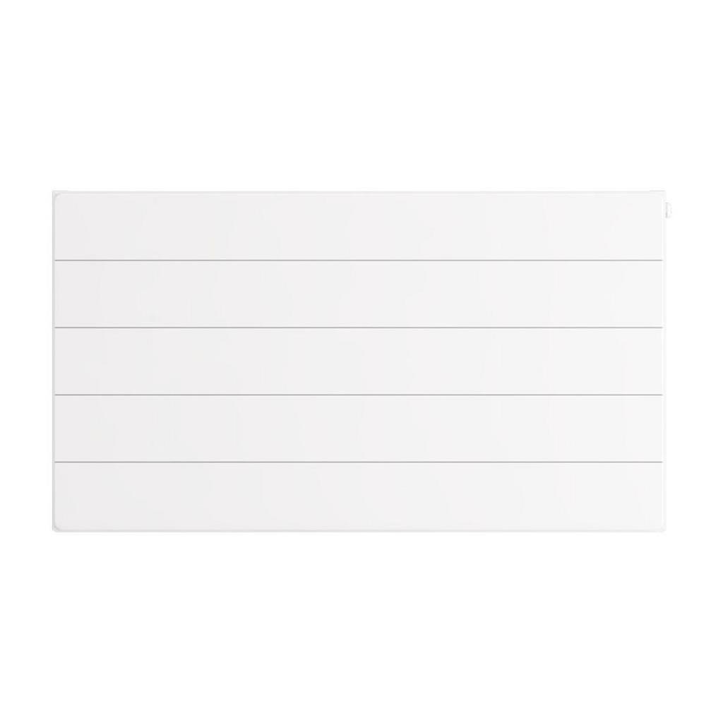 Flat Cover Plate with Lines 500 x 900 Gloss White