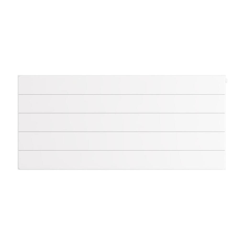 Flat Cover Plate with Lines 500 x 1100 Gloss White