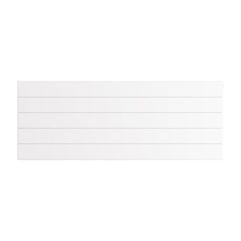Flat Cover Plate with Lines 500 x 1300 Gloss White