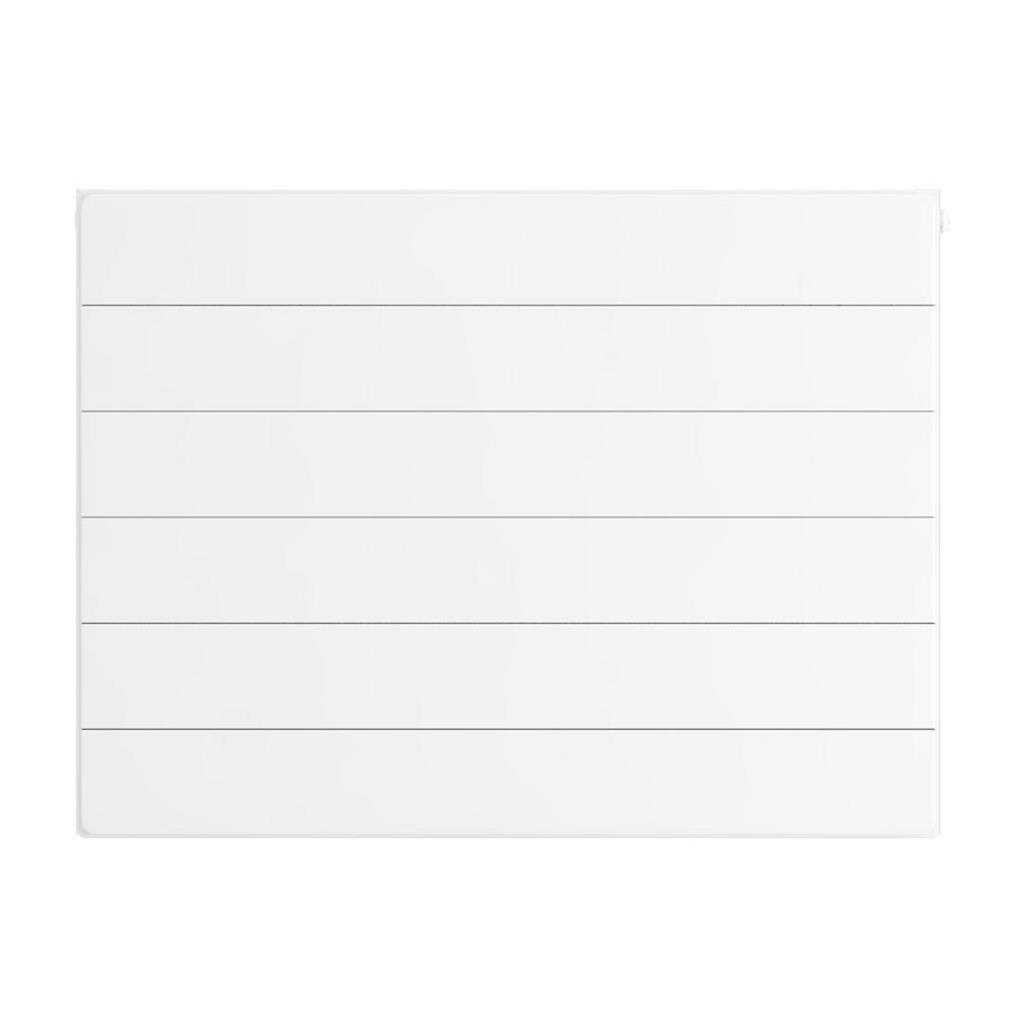 Flat Cover Plate with Lines 600 x 800 Gloss White