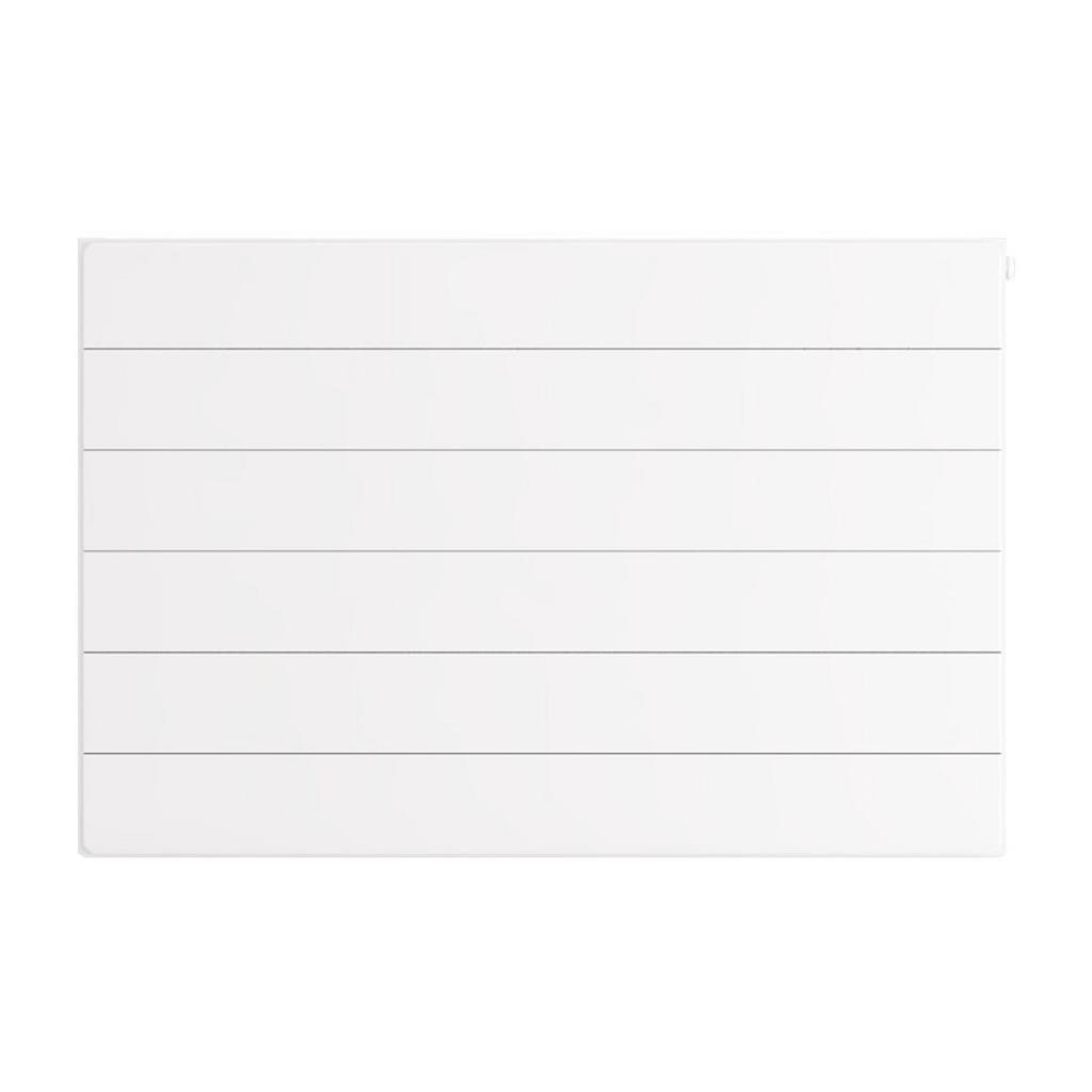 Flat Cover Plate with Lines 600 x 900 Gloss White
