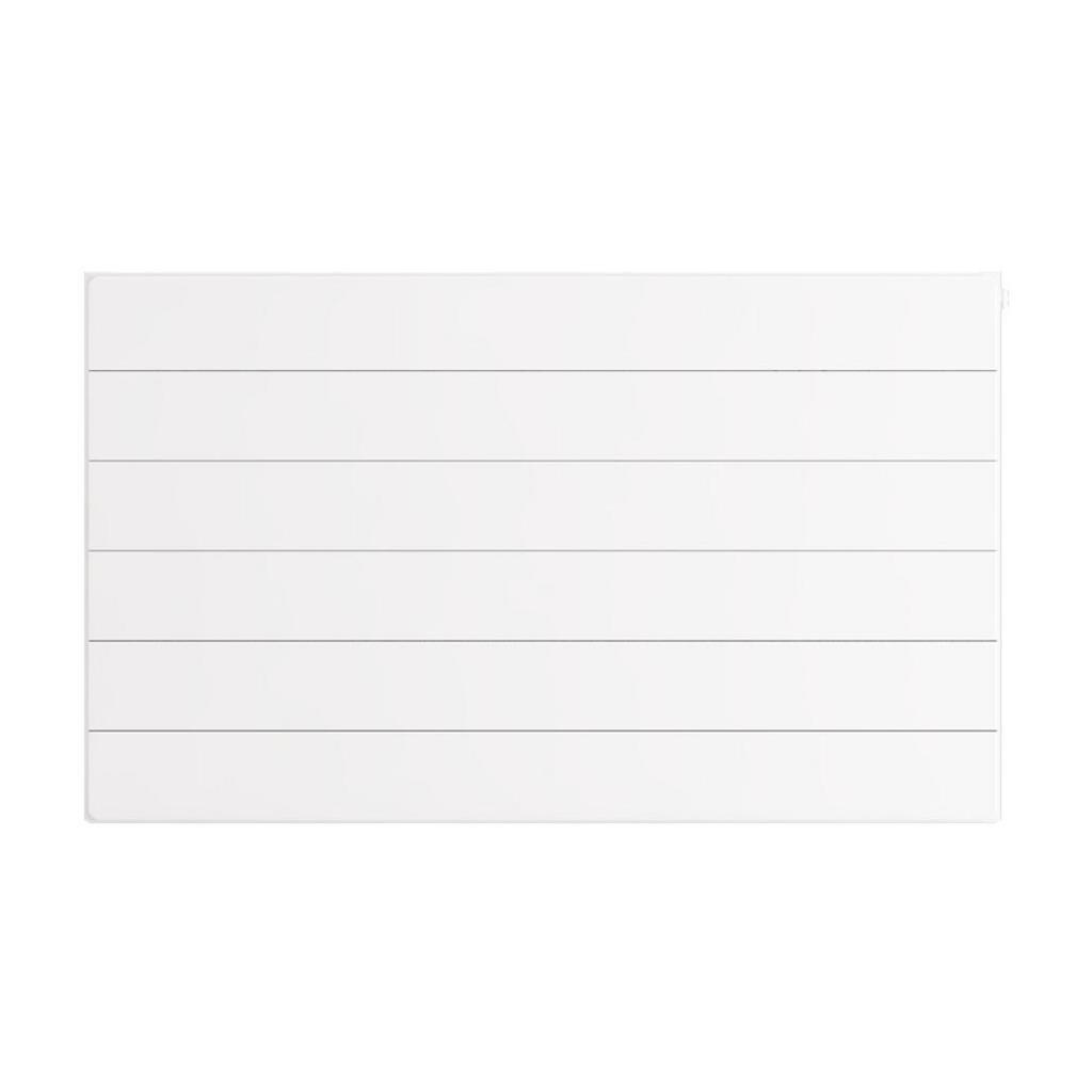 Flat Cover Plate with Lines 600 x 1000 Gloss White