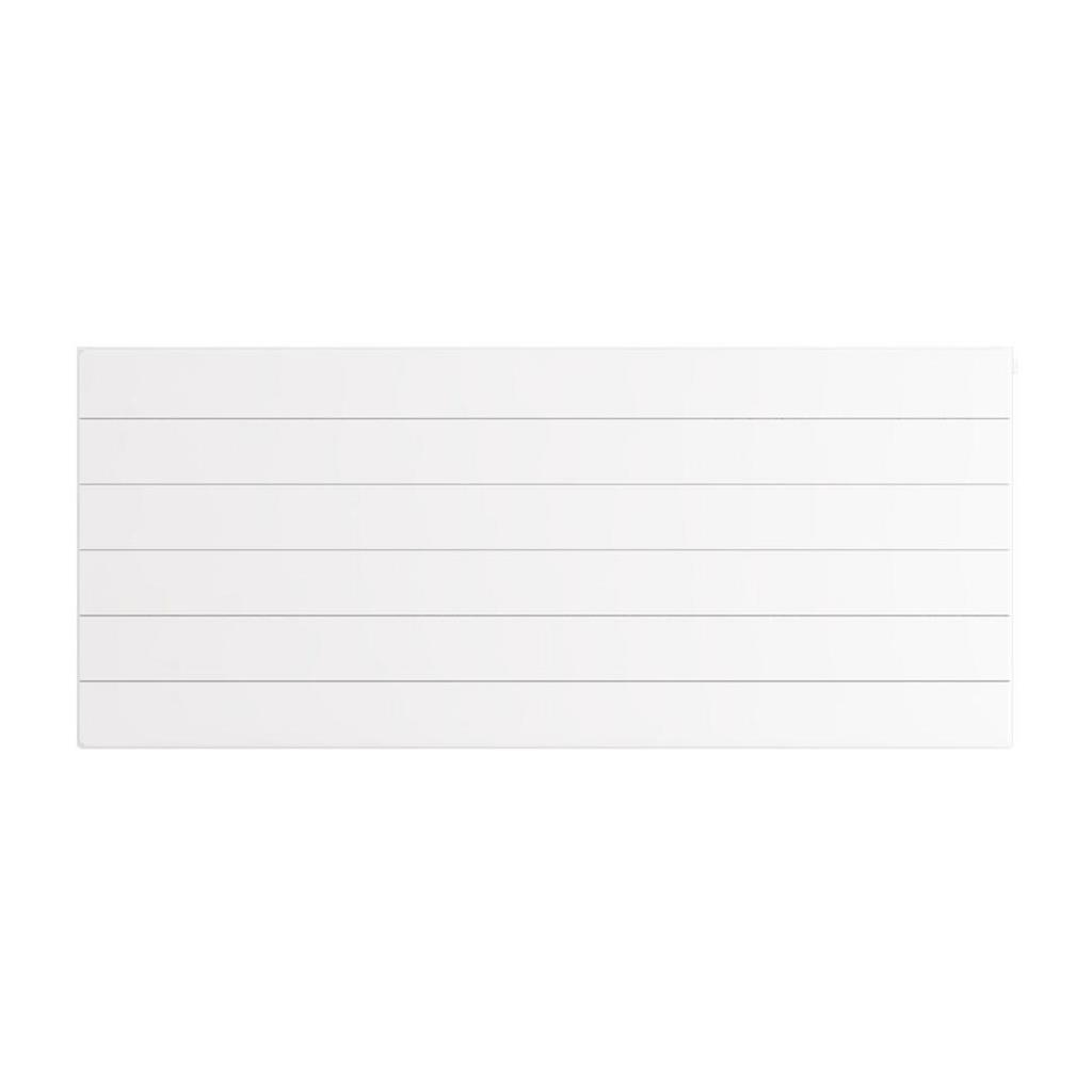 Flat Cover Plate with Lines 600 x 1400 Gloss White