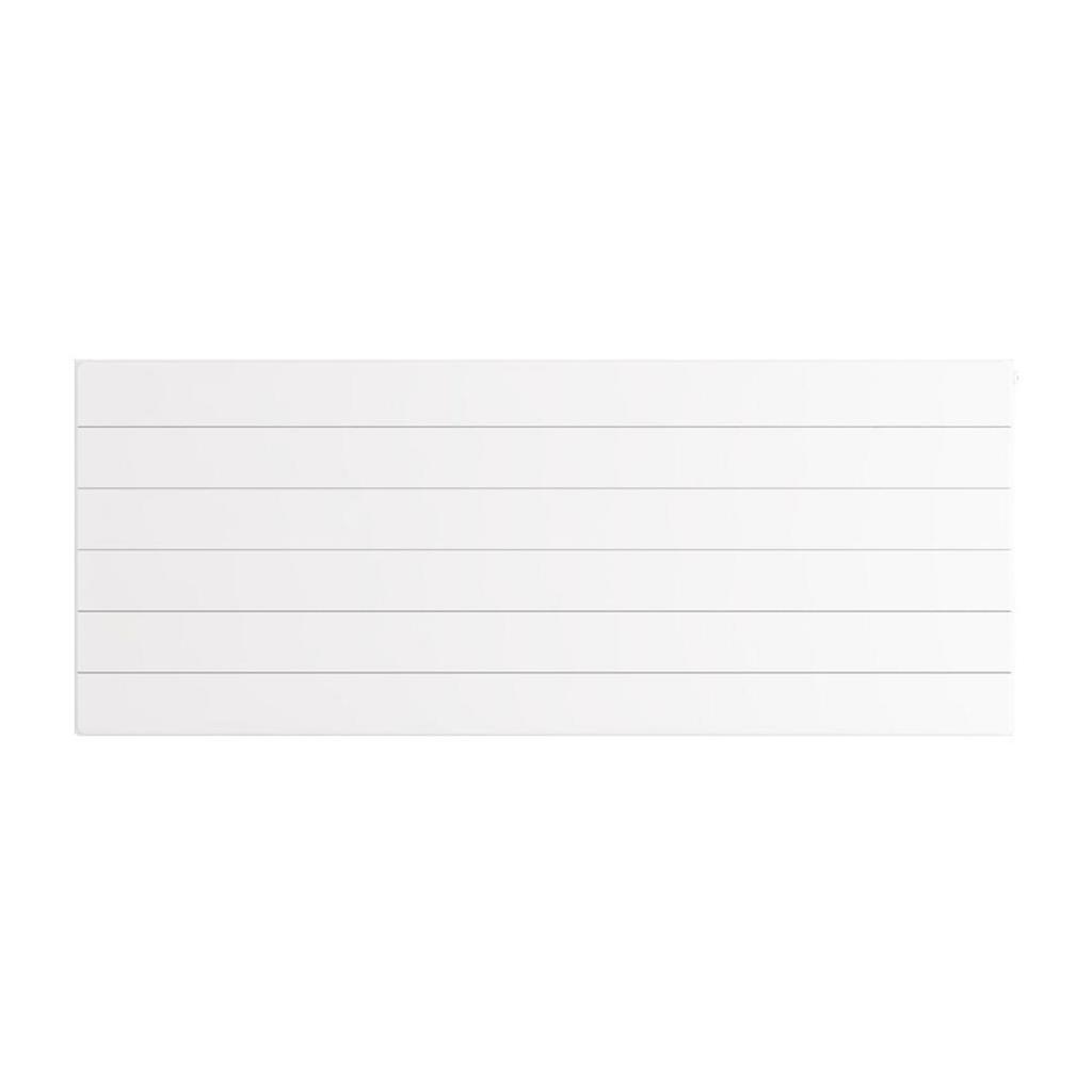 Flat Cover Plate with Lines 600 x 1500 Gloss White