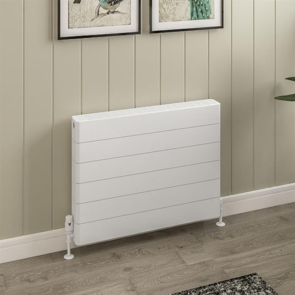 Keynsham Type 22 Panel Radiator 600 x 800 with Lined Designer Cover Gloss White