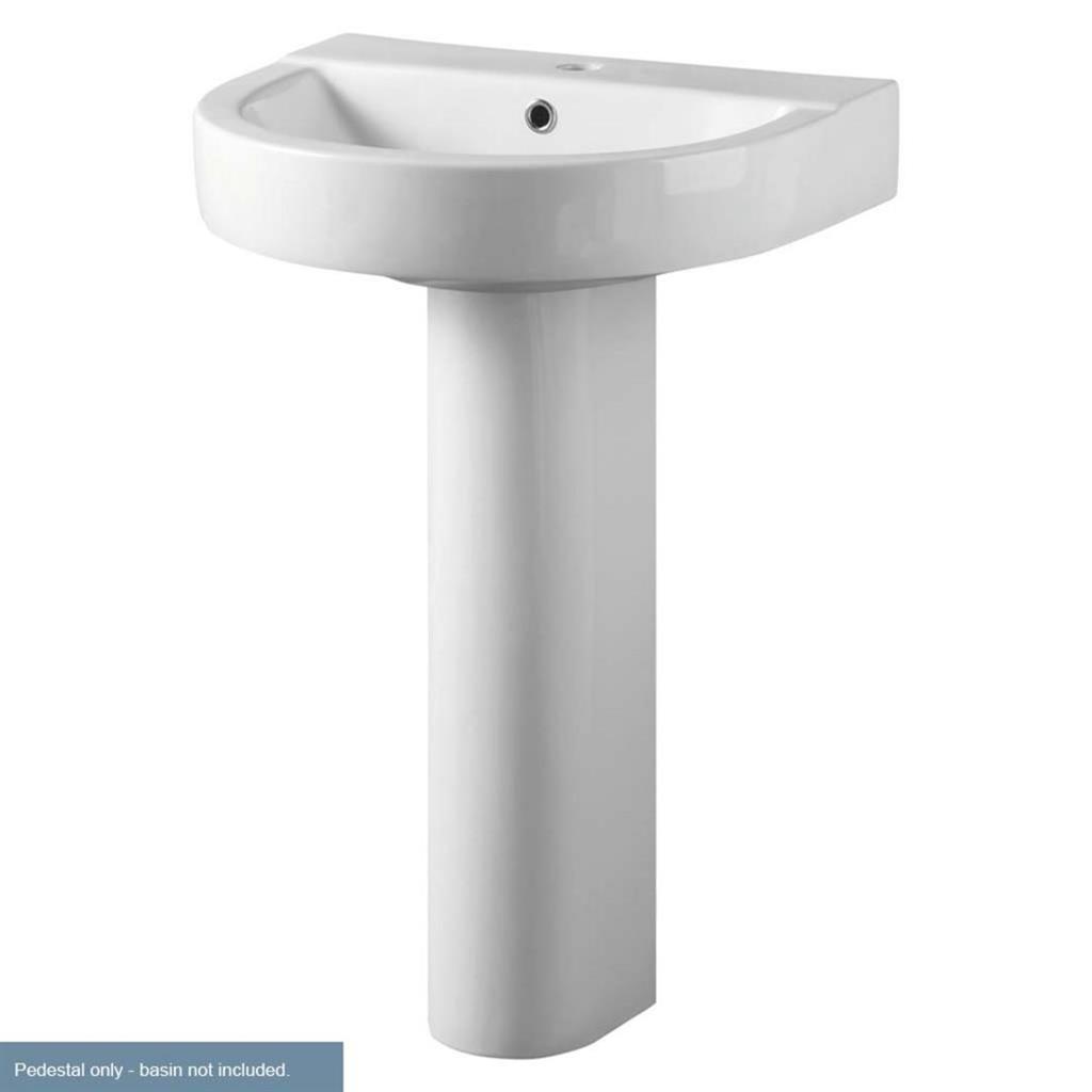 Kenley Full Pedestal with Fixings - White