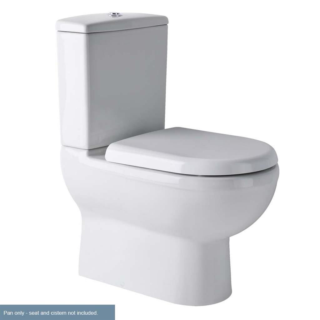 Dura Close Coupled Back To Wall Eco Vortex WC Pan - White