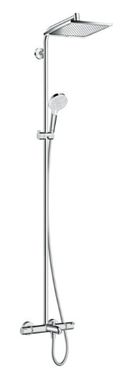 Crometta E bath /Showerpipe 240 - chrome