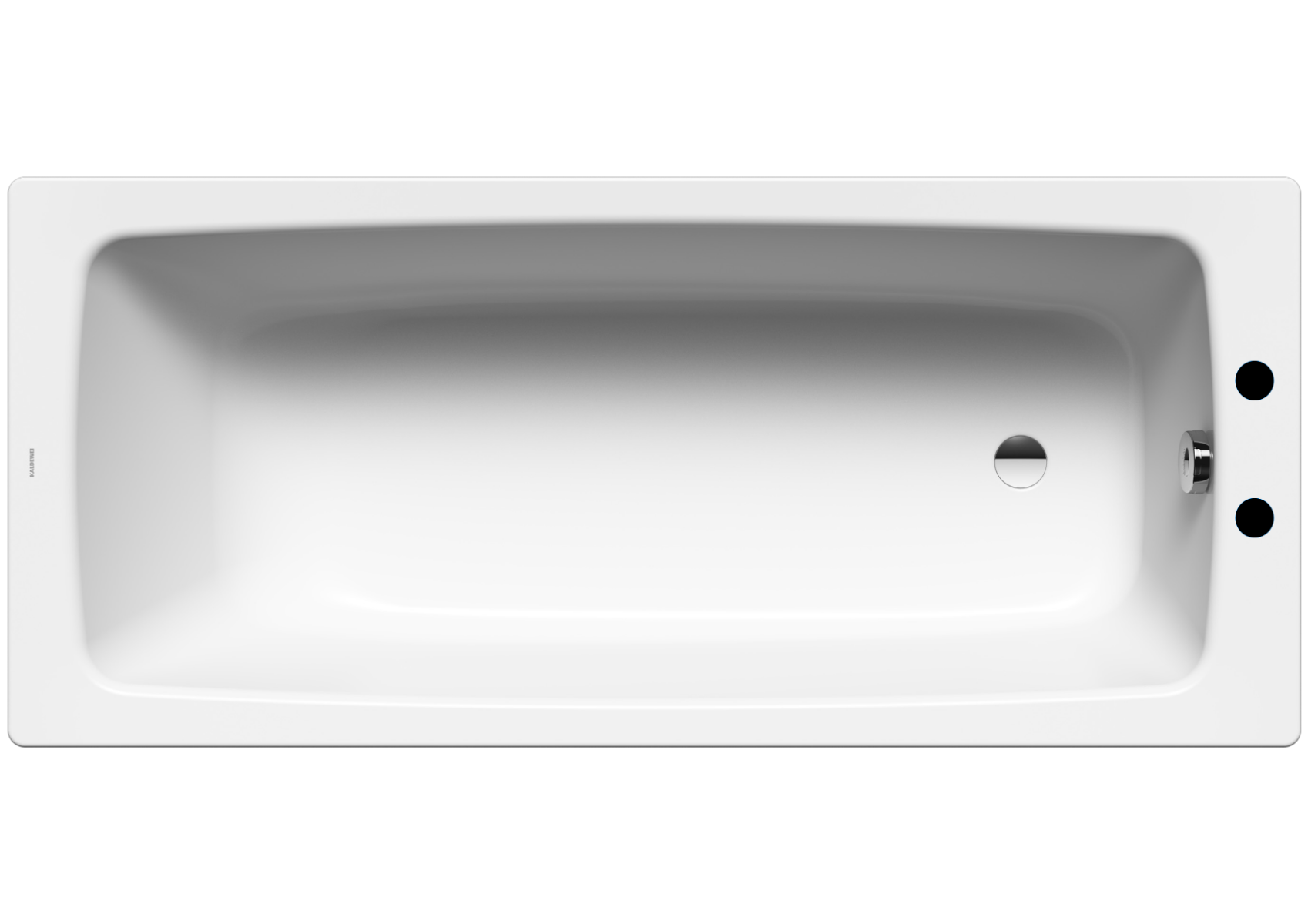 Kaldewei Cayono 1700 x 750mm 2 Tap Hole Bath (excl. feet)