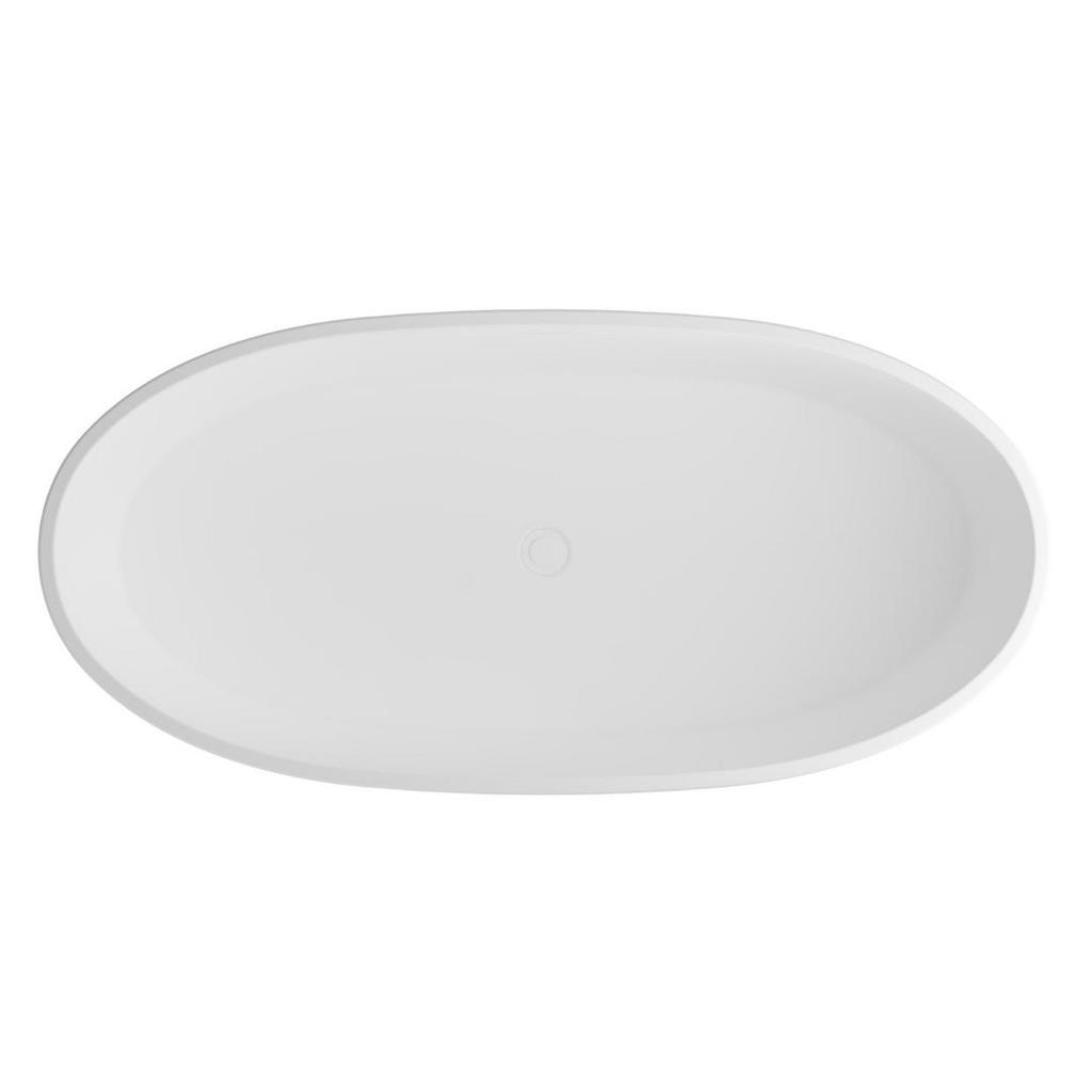 Wandsworth 1495 x 725 x 585mm Freestanding Bath - Matt White