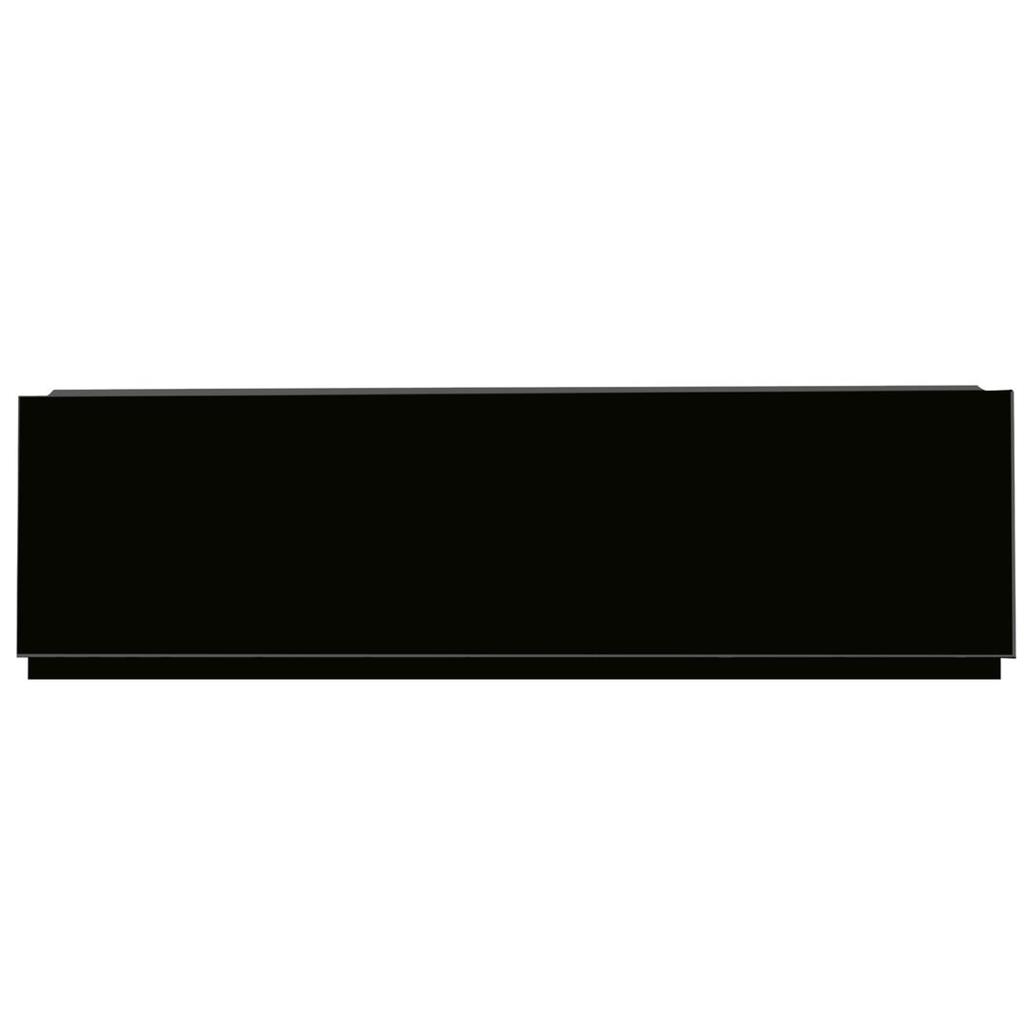Diamante 1700 front panel 1700x450-575mm -Black High Gloss
