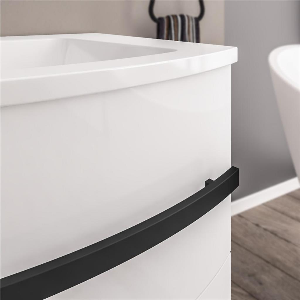 Centa Curved Matt Black Handle