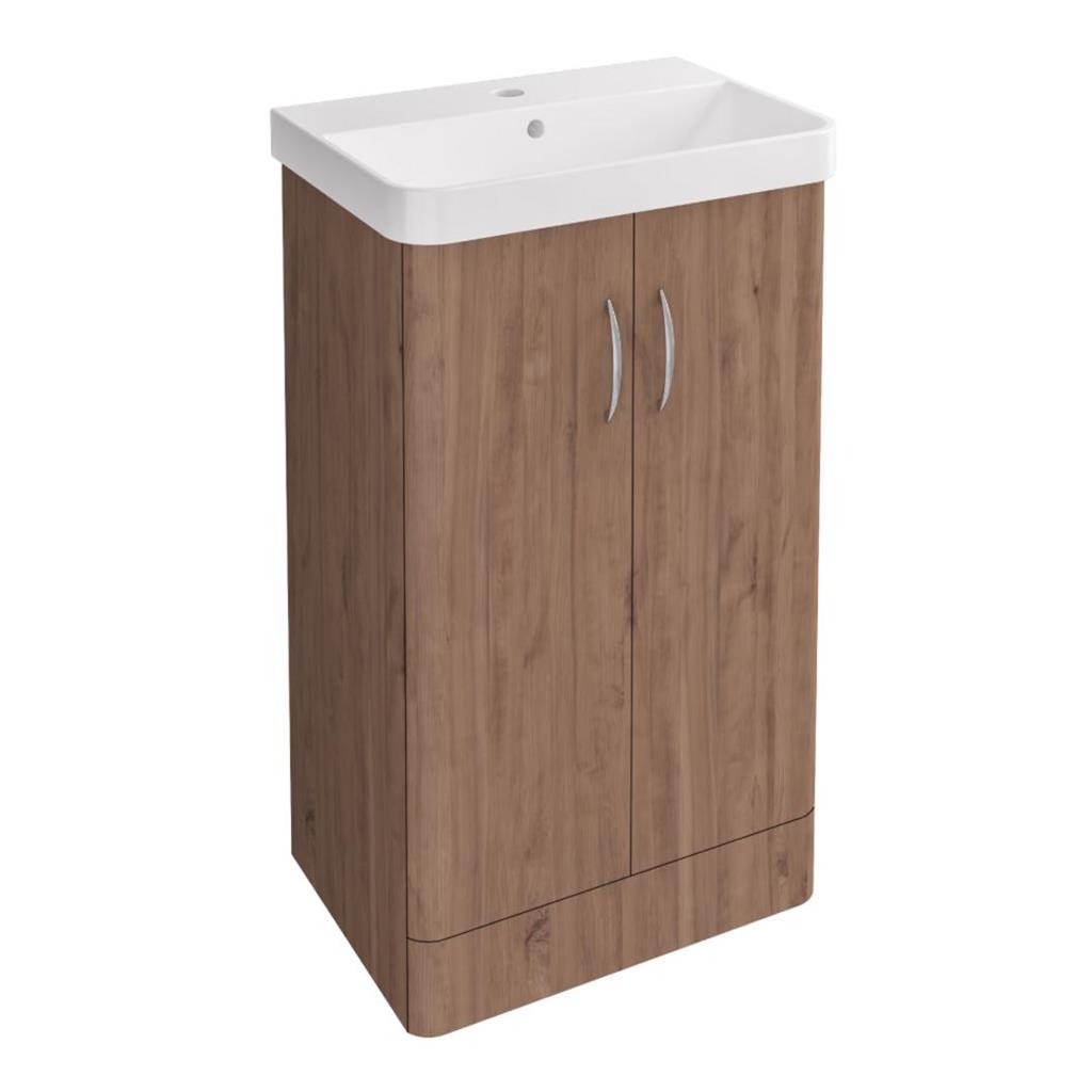 Cavone II 500x335mm 2 Door Cabinet - Medium Oak