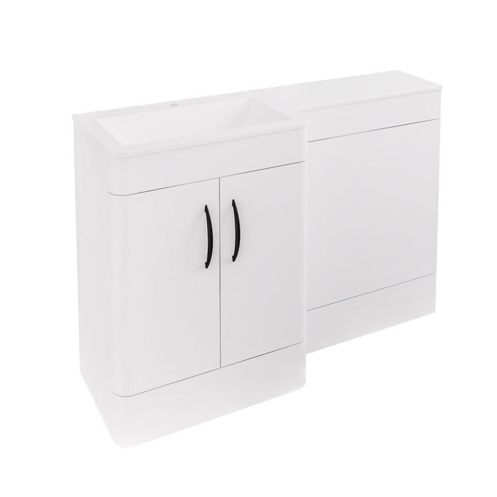 Chaddesley 100cm Combination Unit High Gloss White