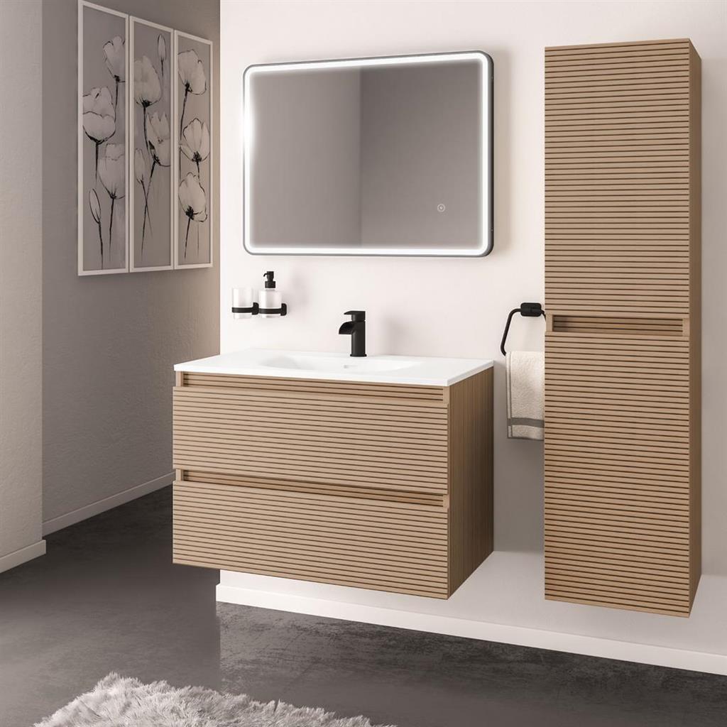 Olympia 140cm Tall Unit Flute Effect