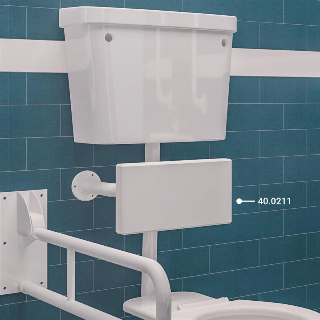 Padded Back Rest White