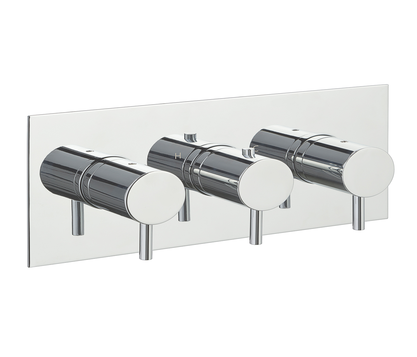 Fonti Thermostatic 3 Outlet Shower Valve Horizontal