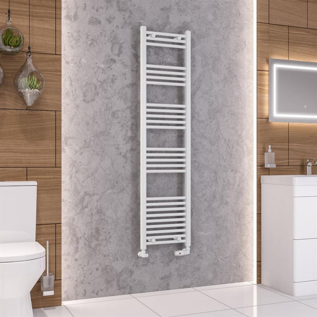 Wendover Straight Multirail 1600 x 400 Gloss White