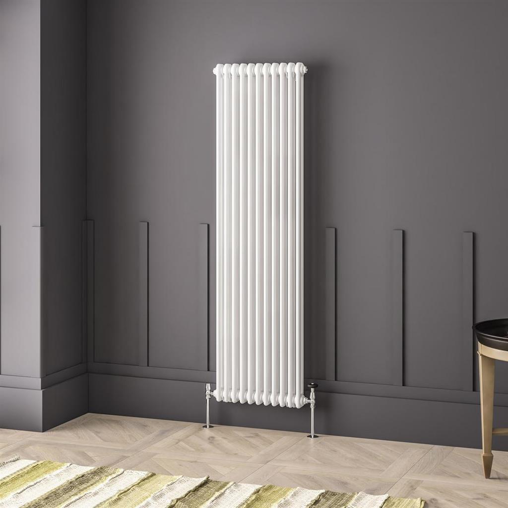 Imperia 2 Column Radiator 1800 x 515mm Gloss White