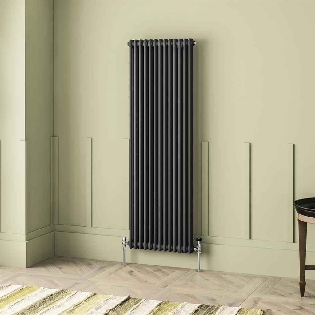 Imperia 2 Column Radiator 1800 x 605mm Matt Anthracite