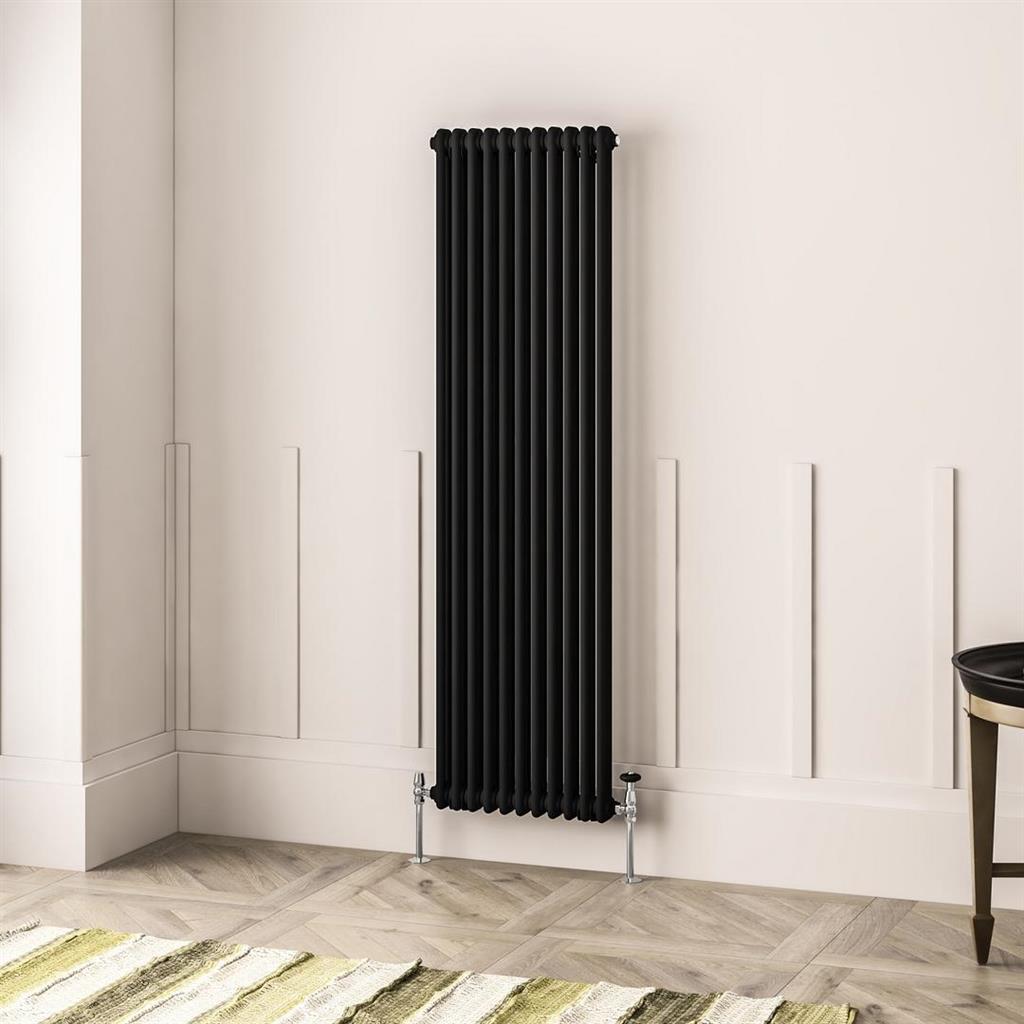 Imperia 2 Column Radiator 1800 x 515mm Matt Black